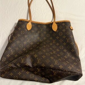 LV Neverfull GM Bag in Classic Monogram